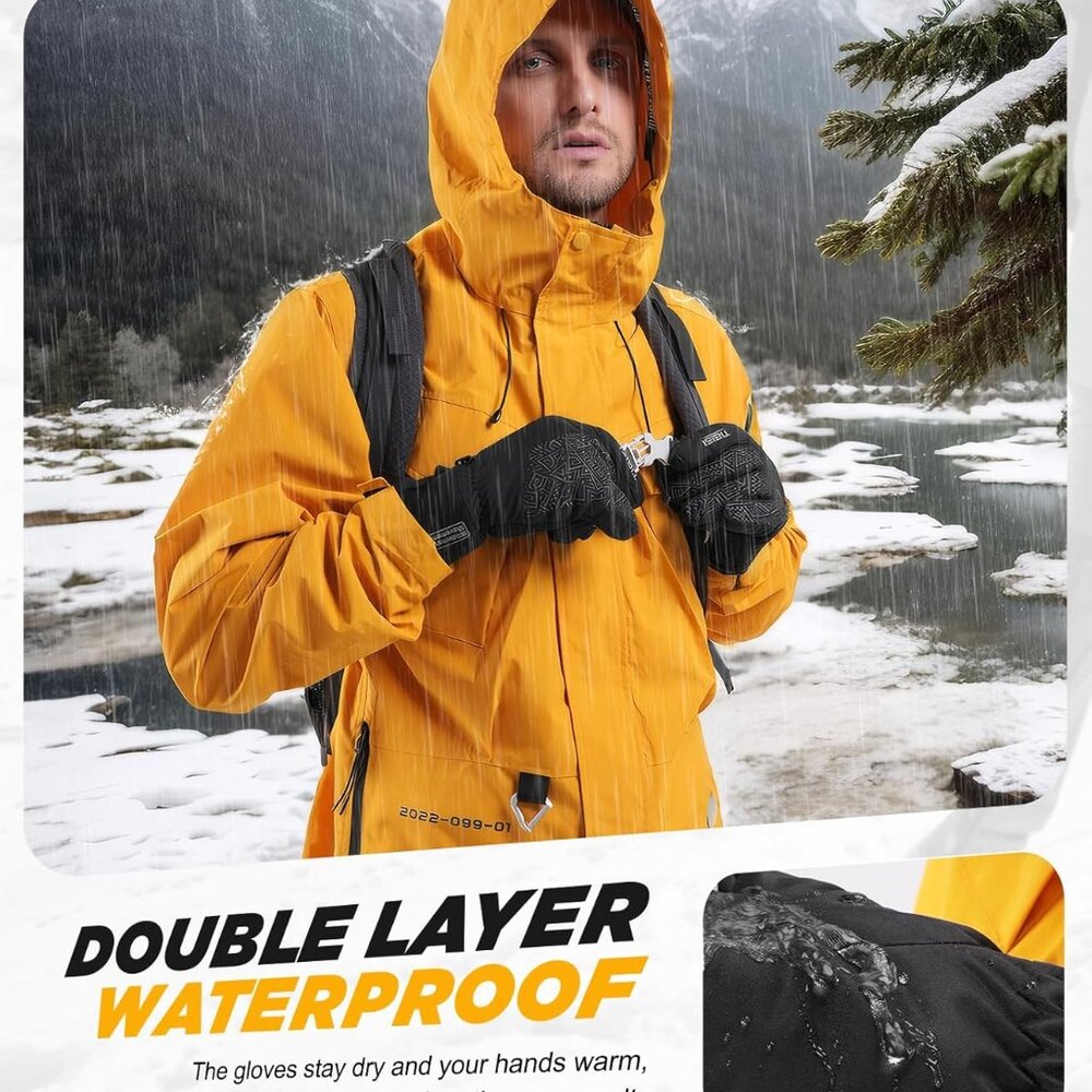 Winter Touchscreen Windproof Gloves - image 5